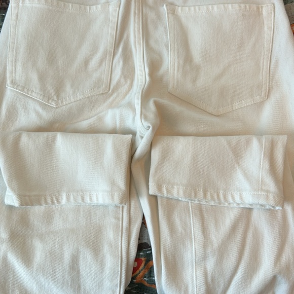 Banana Republic White High-Slim Premium Denim Sz 27 - Picture 5 of 7